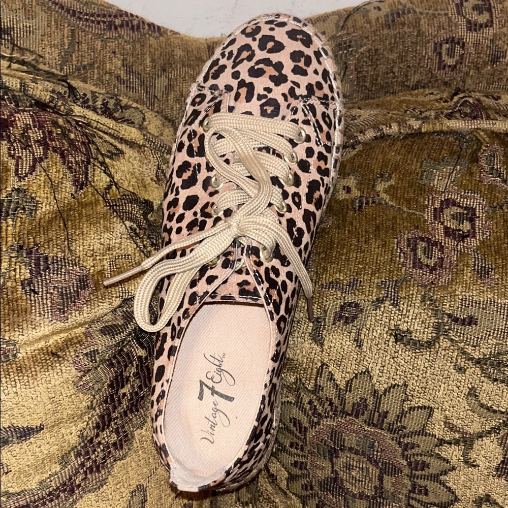 Chic Leopard Print Espadrilles - image 5